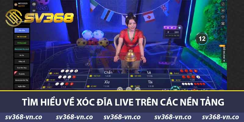 Tìm hiểu về xóc đĩa live trên các nền tảng
