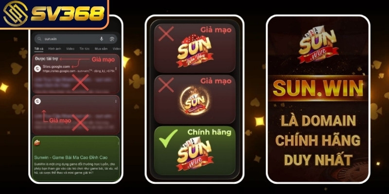 Tìm hiểu thông tin cảnh báo Sunwin giả mạo